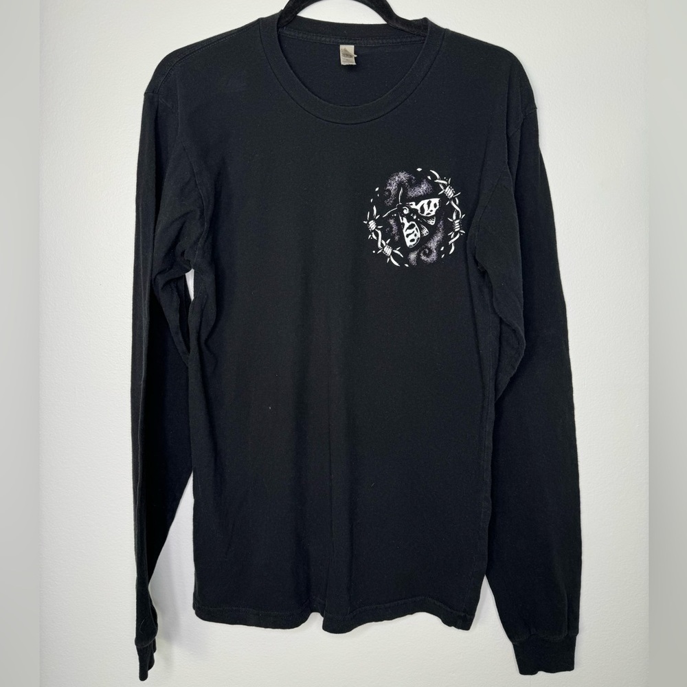 American Apparel moth venom long sleeve shirt
